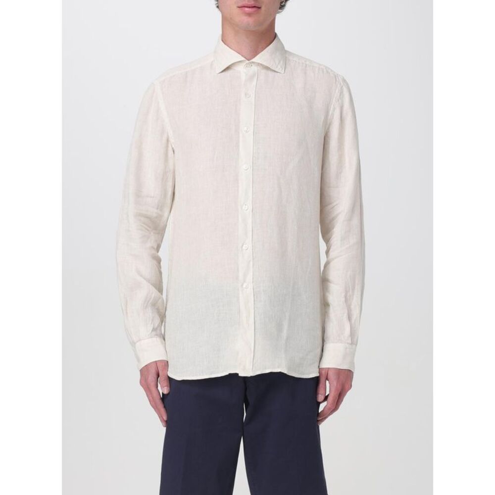 Fay Shirt Men Beige